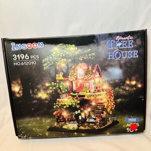 INSOON Romantic Tree House 3196 Mini Blocks LED 2-in-1 Set 612010
